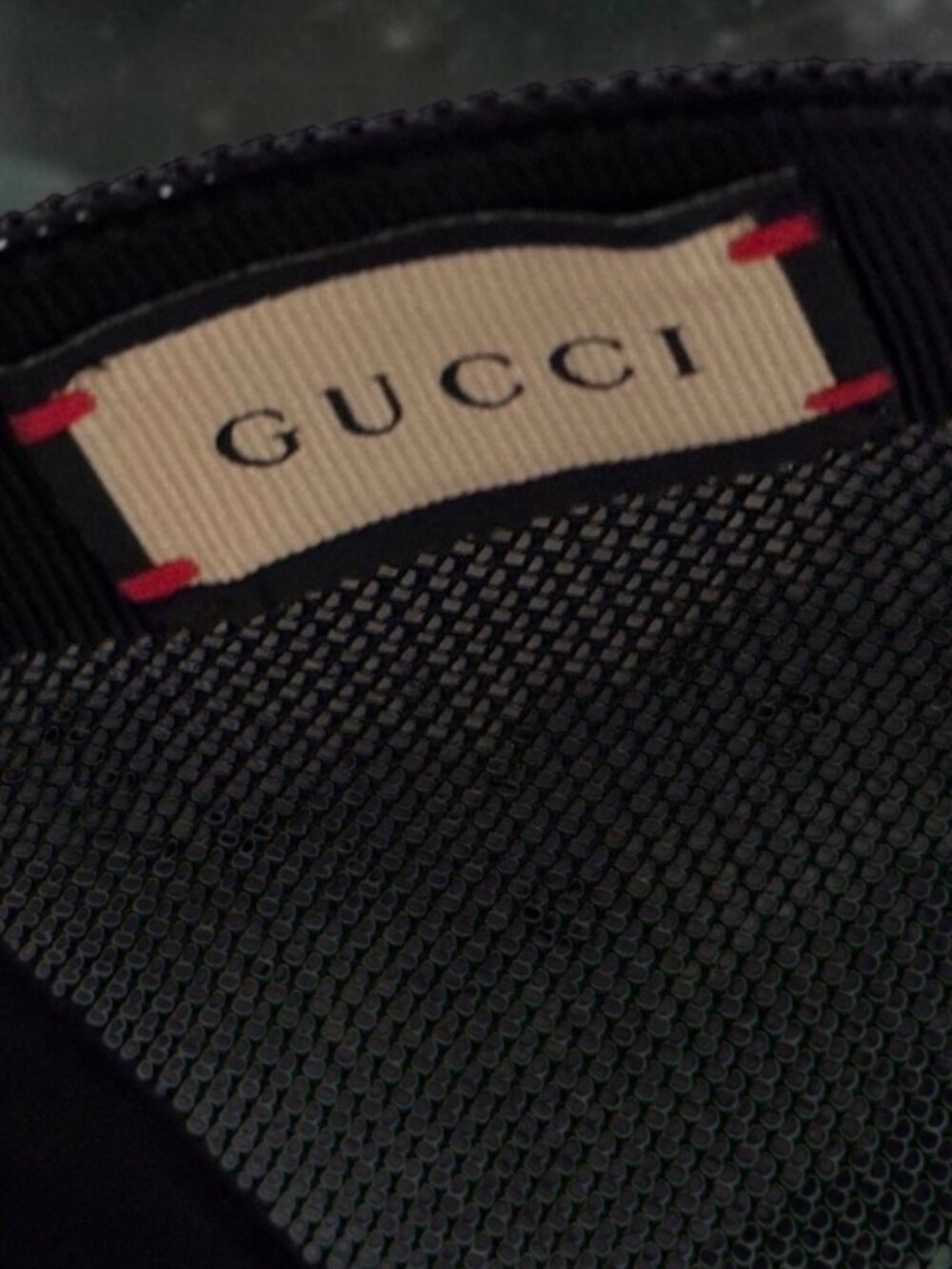 Beige Gucci Tiger Trucker Hat Mesh Baseball Cap Supreme GG Incl Dust Bag Size M - Picture 8 of 8